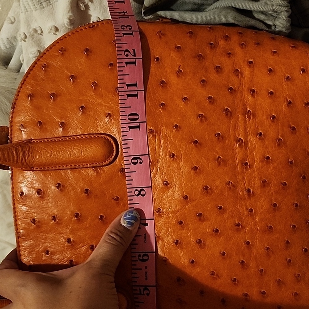 MaxMara Exotic Ostrich Made in Italy - Picture 15 of 16